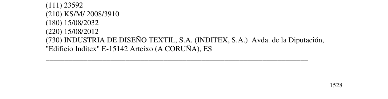 Zëri i markës Markë figurative në buletin