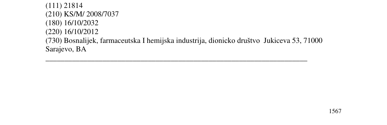 Zëri i markës TENLOP në buletin