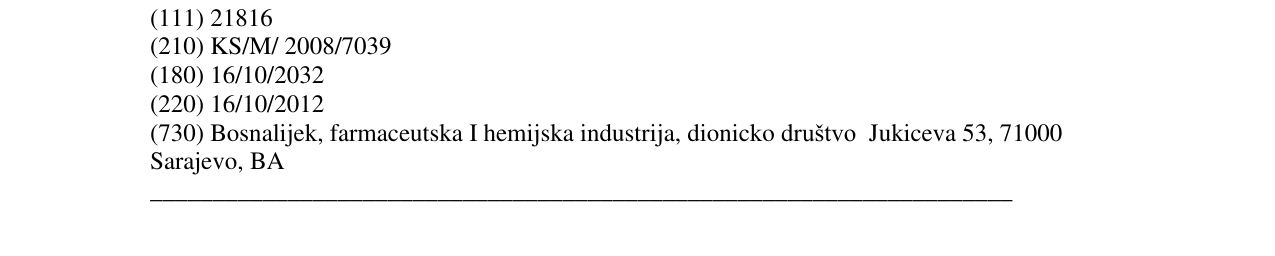 Zëri i markës RHINOSTOP në buletin