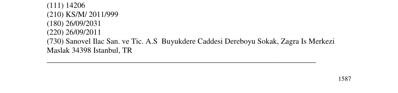 Zëri i markës zendor - sanovel në buletin