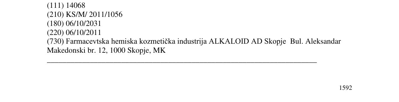 Zëri i markës Becutan në buletin