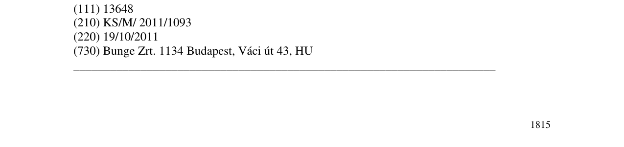 Zëri i markës Single në buletin