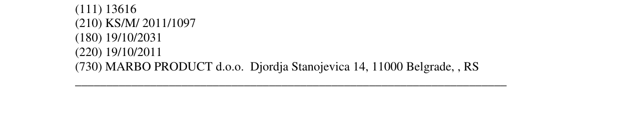 Zëri i markës GUD në buletin