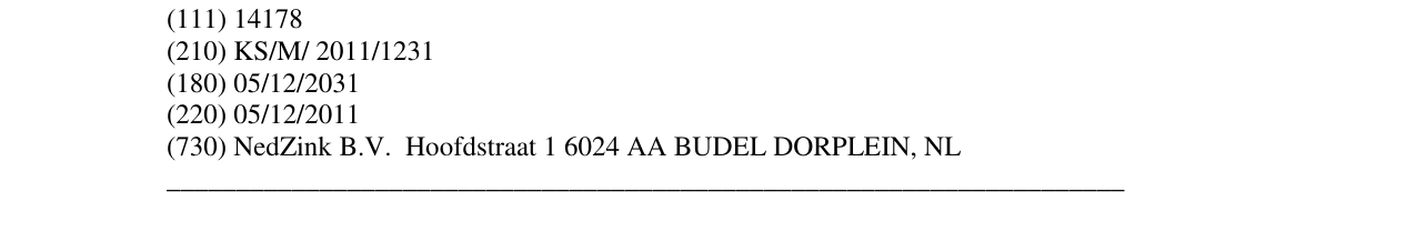 Zëri i markës NedZink në buletin