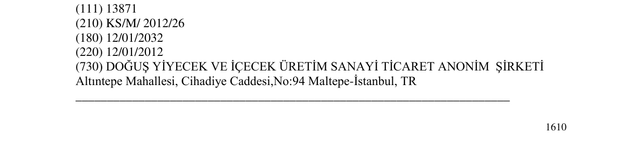 Zëri i markës CEREZOS në buletin