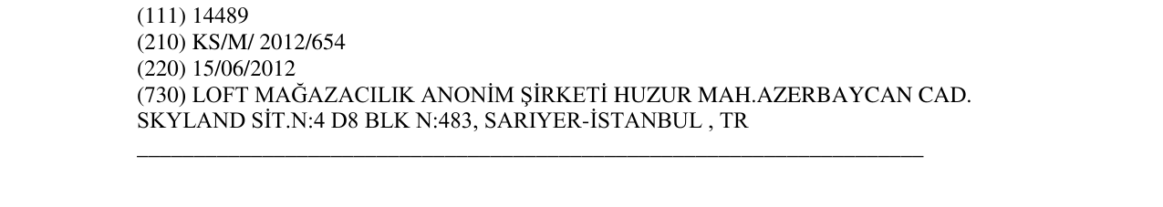 Zëri i markës LOFT në buletin