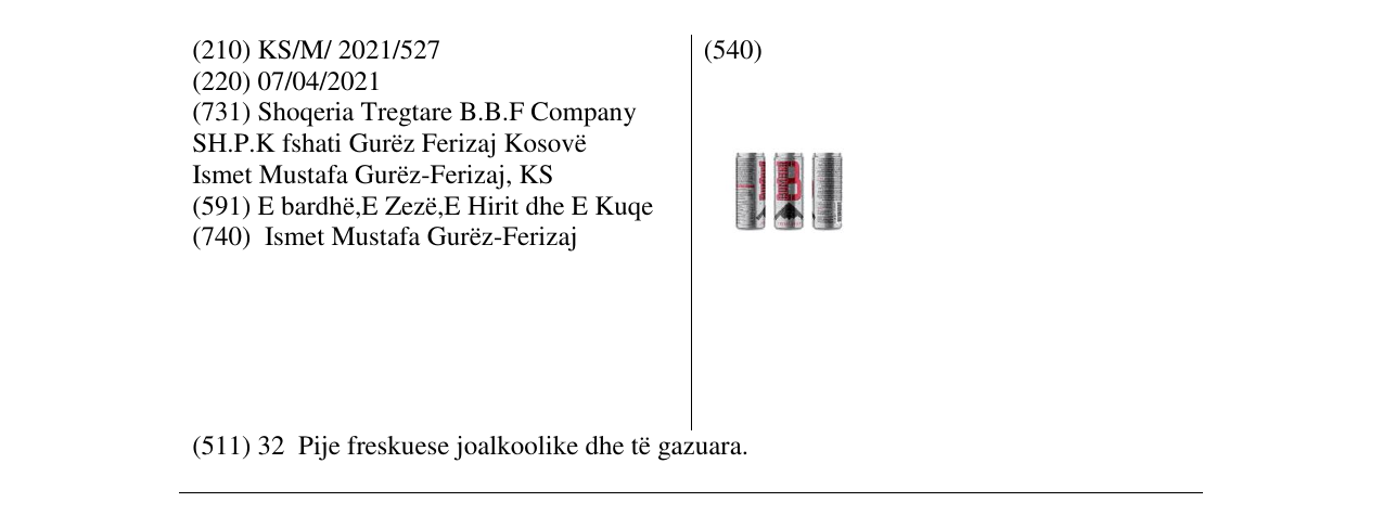 Zëri i markës BOMBER në buletin