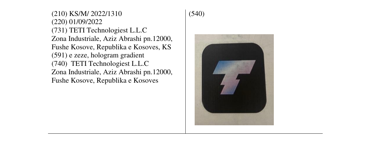 Zëri i markës Markë figurative në buletin