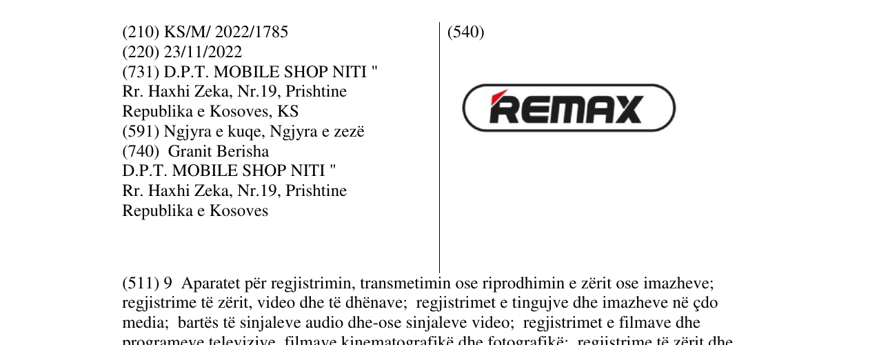 Zëri i markës REMAX në buletin