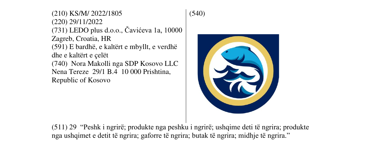 Zëri i markës FISH ICON në buletin