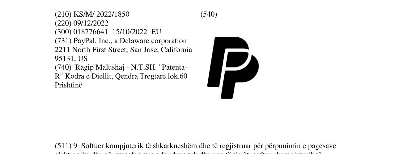 Zëri i markës PP në buletin