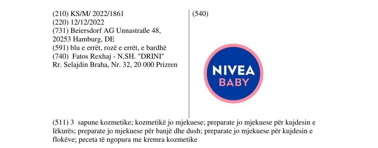Zëri i markës NIVEA BABY në buletin