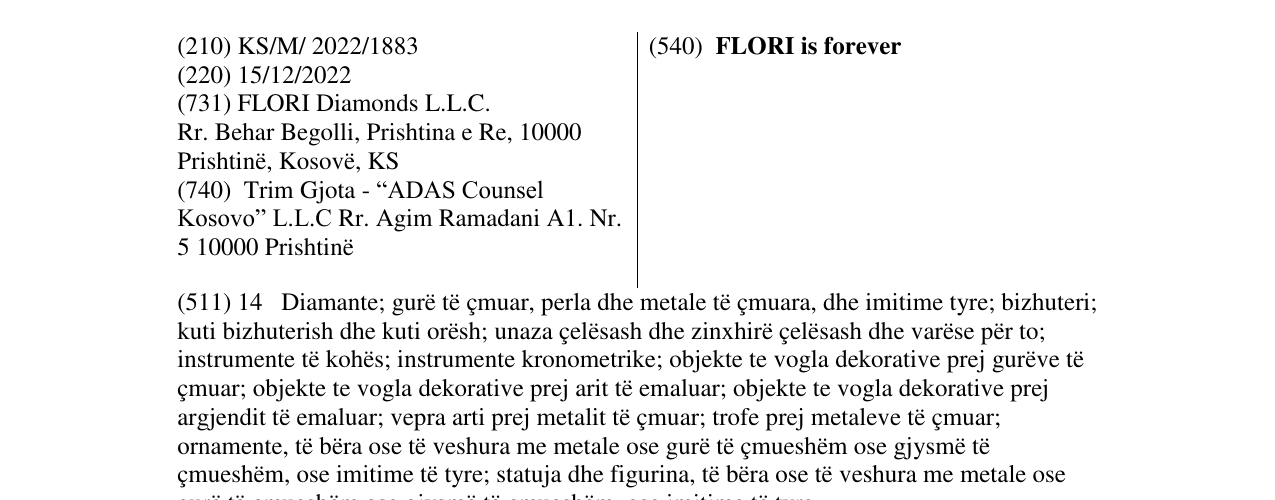 Zëri i markës FLORI is forever në buletin