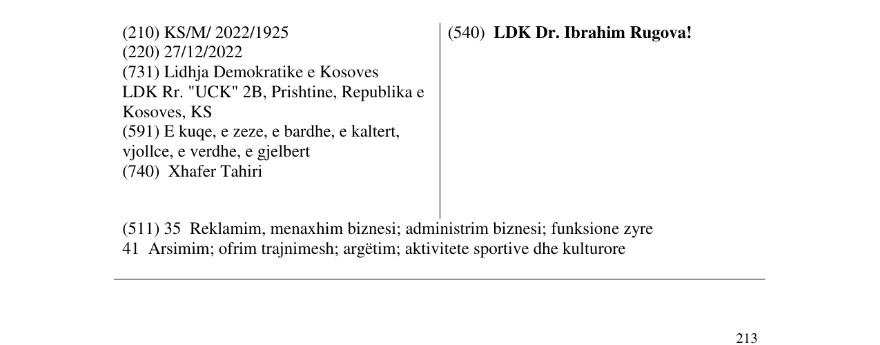 Zëri i markës LDK Dr. Ibrahim Rugova! në buletin