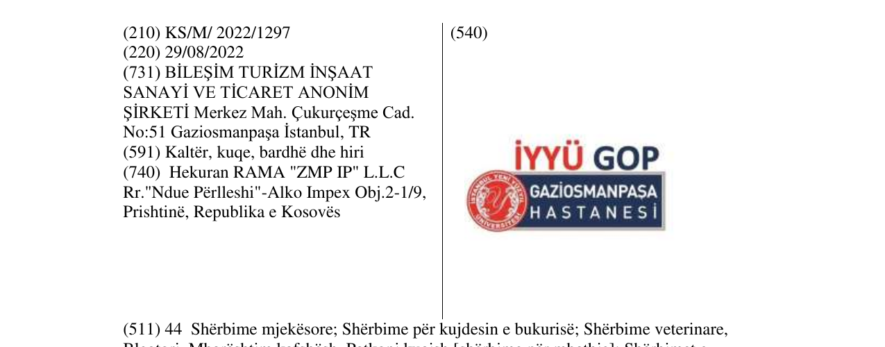 Zëri i markës Markë figurative në buletin