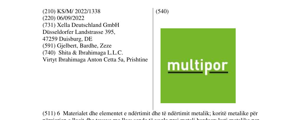 Zëri i markës multipor në buletin