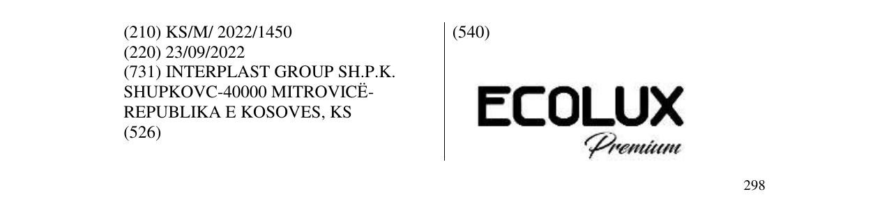 Zëri i markës ECOLUX në buletin