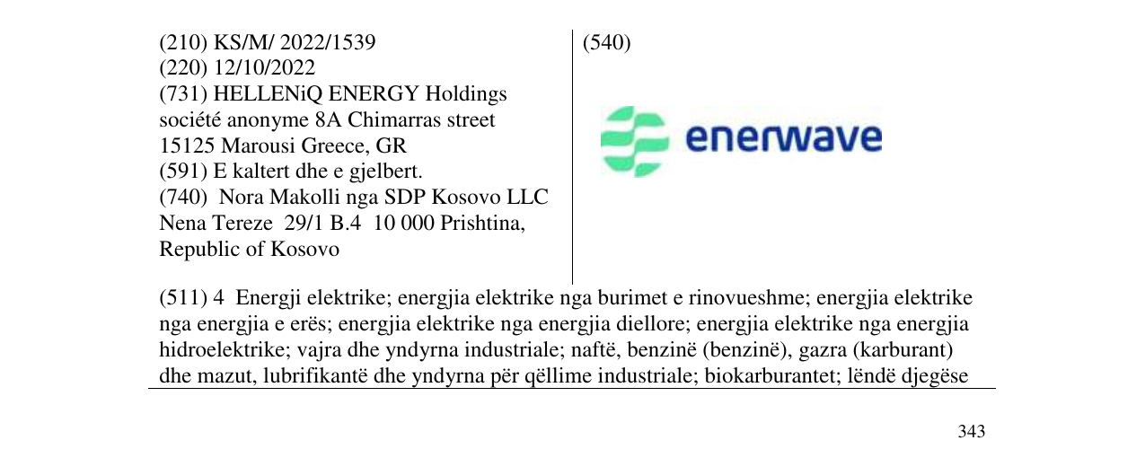 Zëri i markës enerwave në buletin