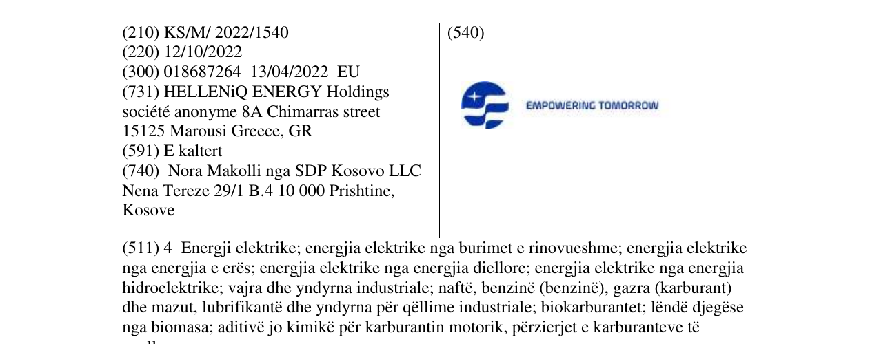 Zëri i markës EMPOWERING TOMORROW në buletin