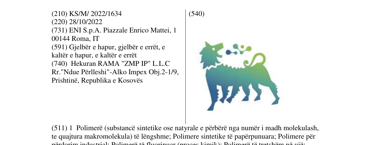 Zëri i markës Markë figurative në buletin
