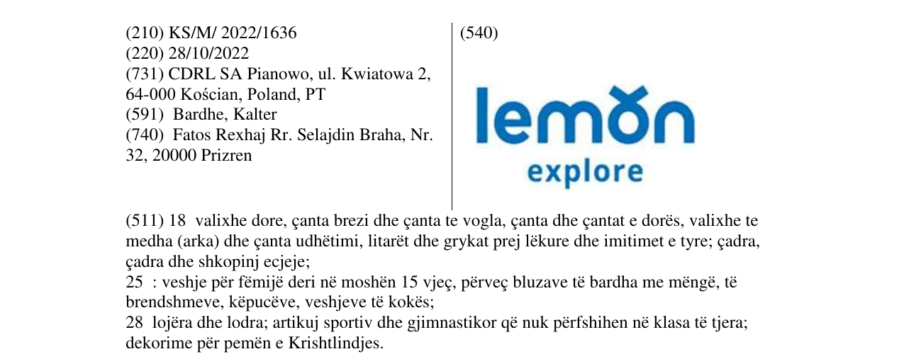 Zëri i markës lemon explore në buletin