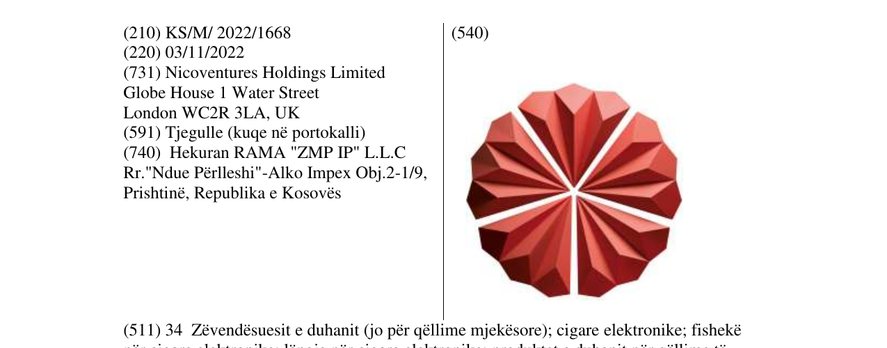 Zëri i markës strawbery në buletin