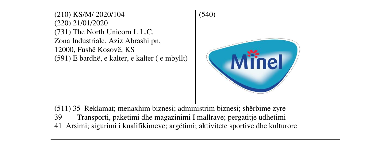 Zëri i markës Minel në buletin