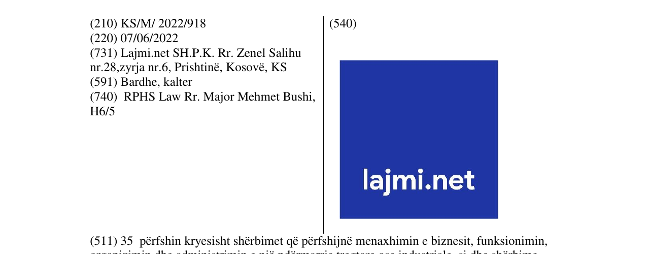 Zëri i markës lajmi.net në buletin