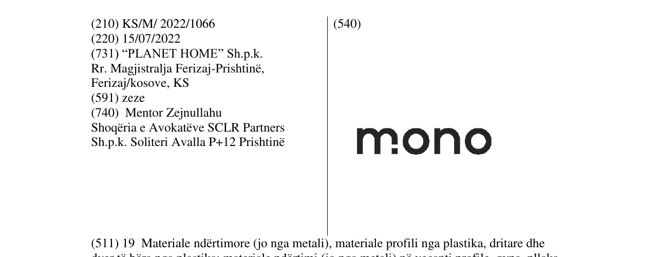 Zëri i markës mono në buletin