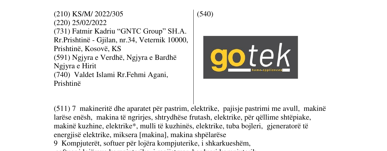 Zëri i markës go tek në buletin
