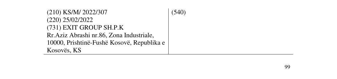 Zëri i markës switch në buletin