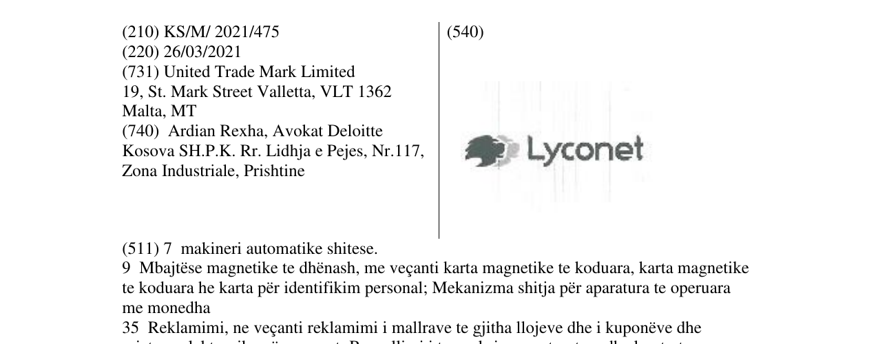 Zëri i markës lyconet në buletin