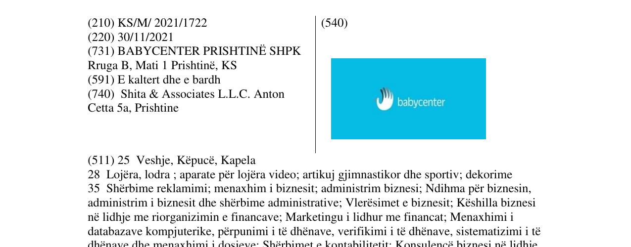 Zëri i markës babycenter në buletin