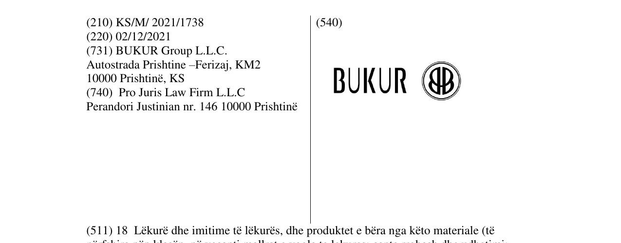 Zëri i markës bukur në buletin