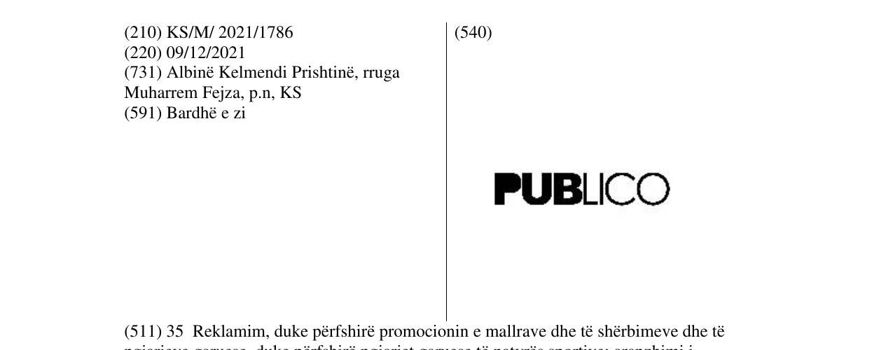Zëri i markës PUBLIKO në buletin