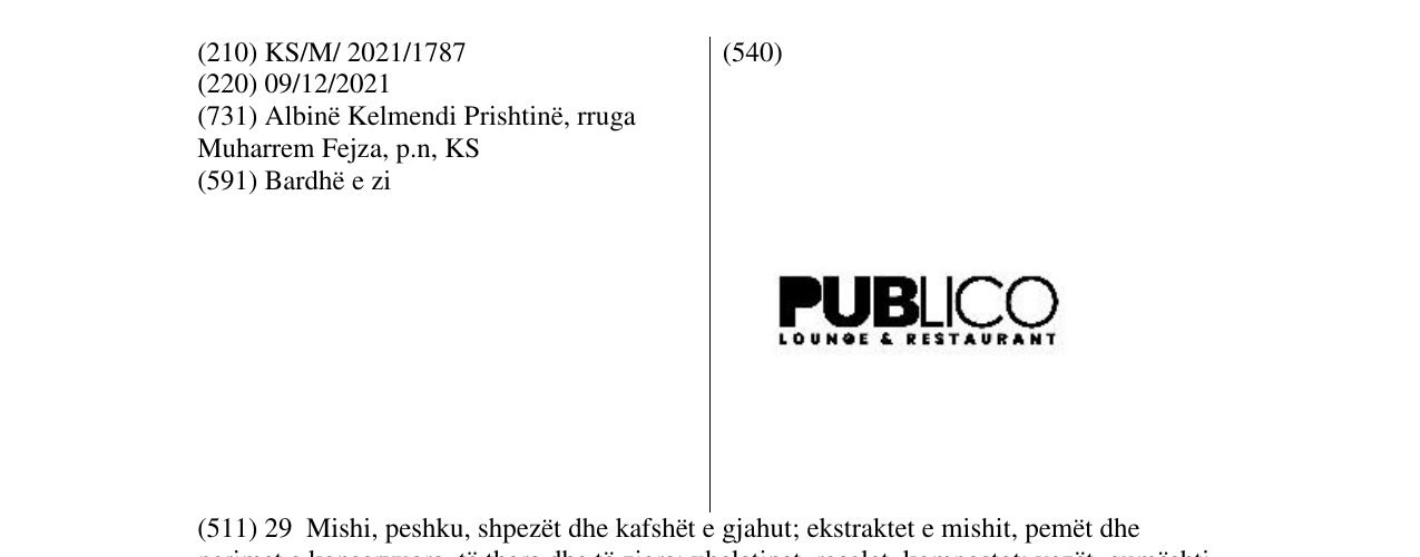 Zëri i markës PUBLIKO në buletin