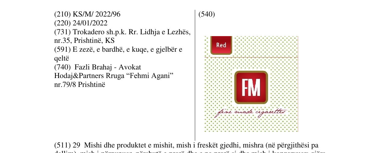 Zëri i markës FM në buletin