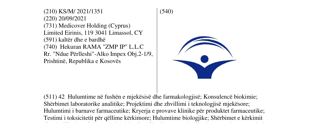 Zëri i markës Markë figurative në buletin