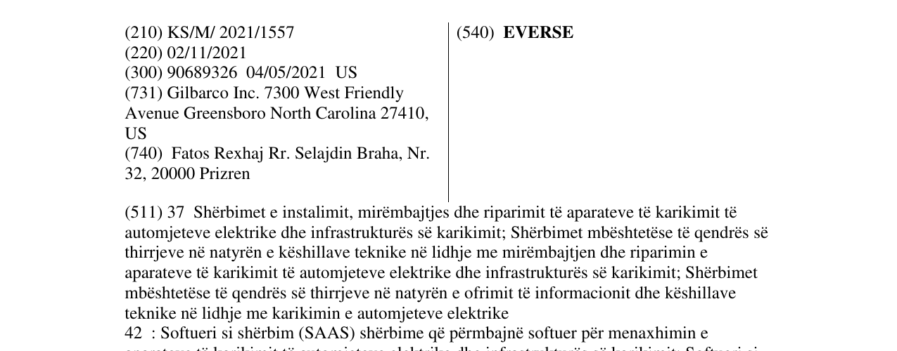 Zëri i markës EVERSE në buletin