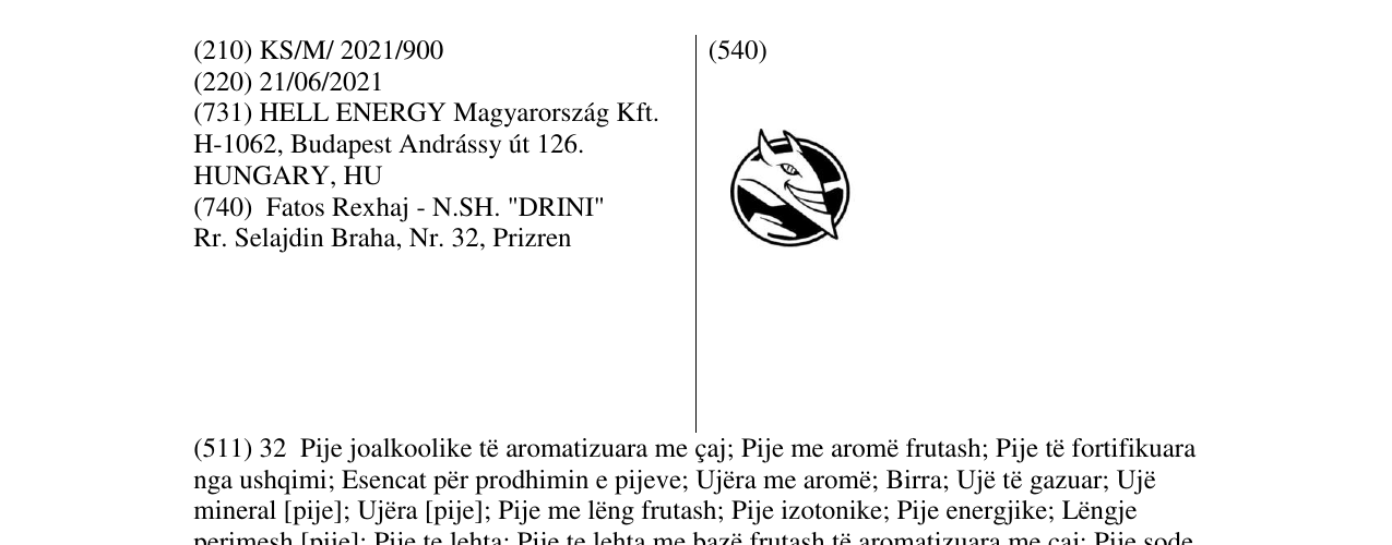 Zëri i markës devilshead në buletin