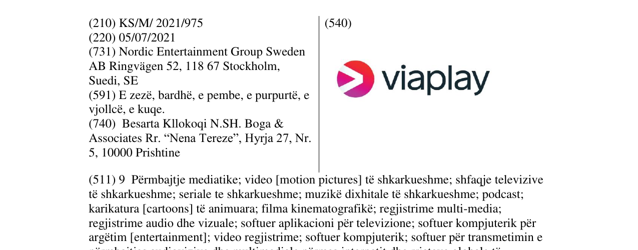 Zëri i markës VIA PLAY në buletin