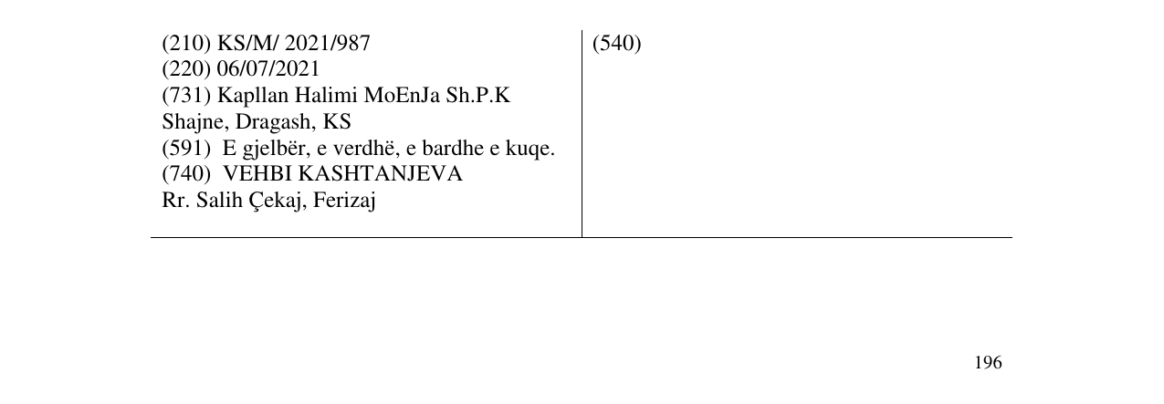 Zëri i markës Dr Jaz në buletin