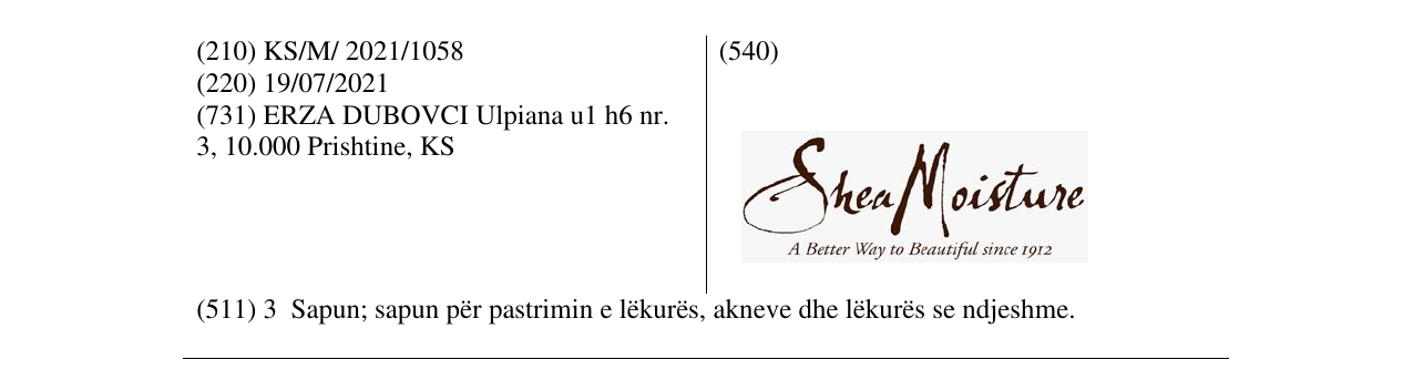 Zëri i markës SHEA MOISTURE në buletin