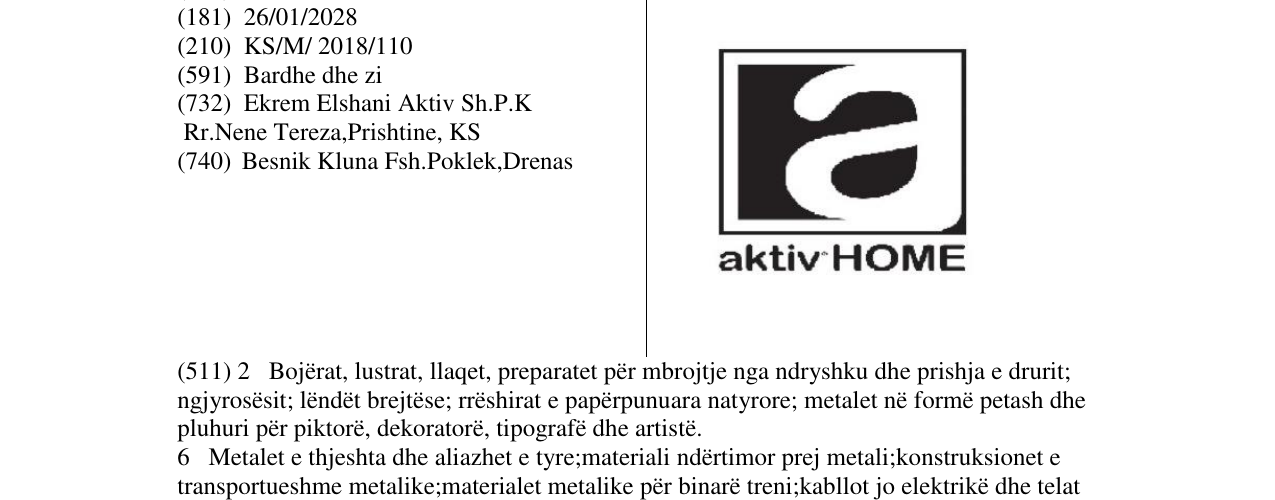 Zëri i markës aktiv HOME në buletin