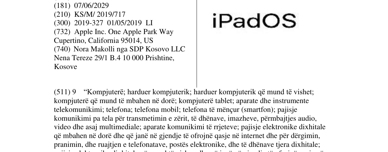 Zëri i markës IPADOS në buletin