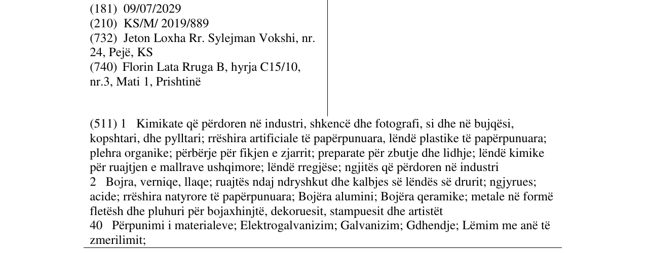 Zëri i markës L-TEC në buletin