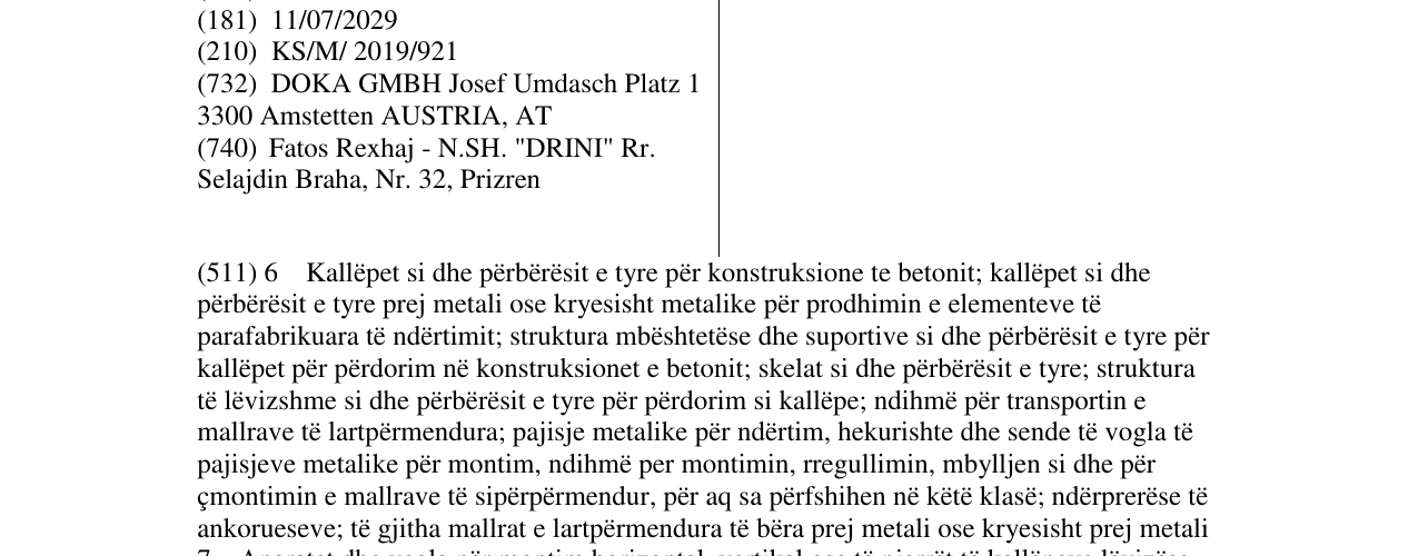 Zëri i markës Xlight në buletin