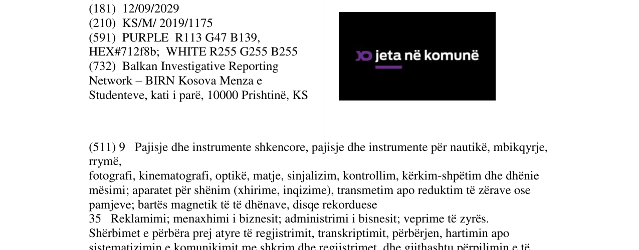 Zëri i markës jeta në komunë në buletin