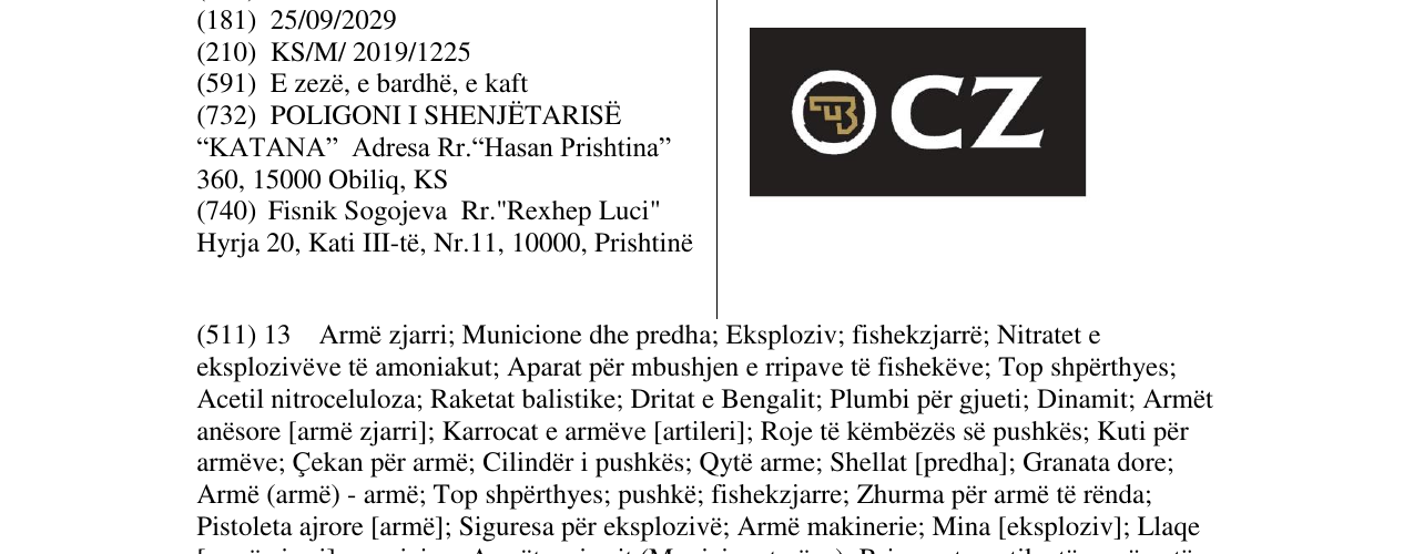 Zëri i markës OCZ në buletin