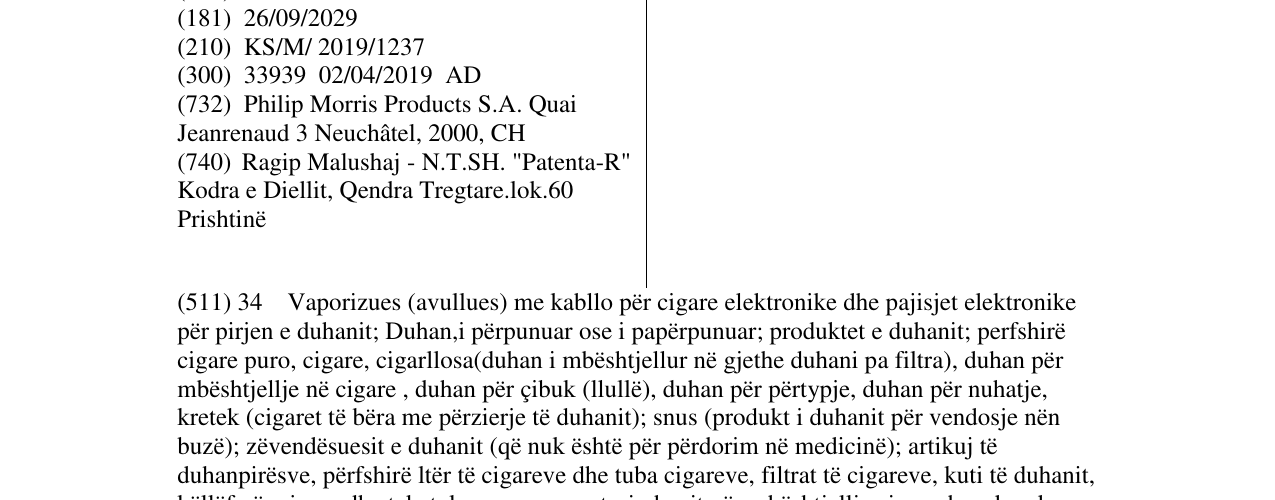 Zëri i markës TERRA në buletin